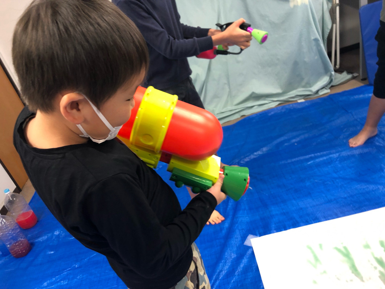 10月 巨大絵画トゥーン (5)